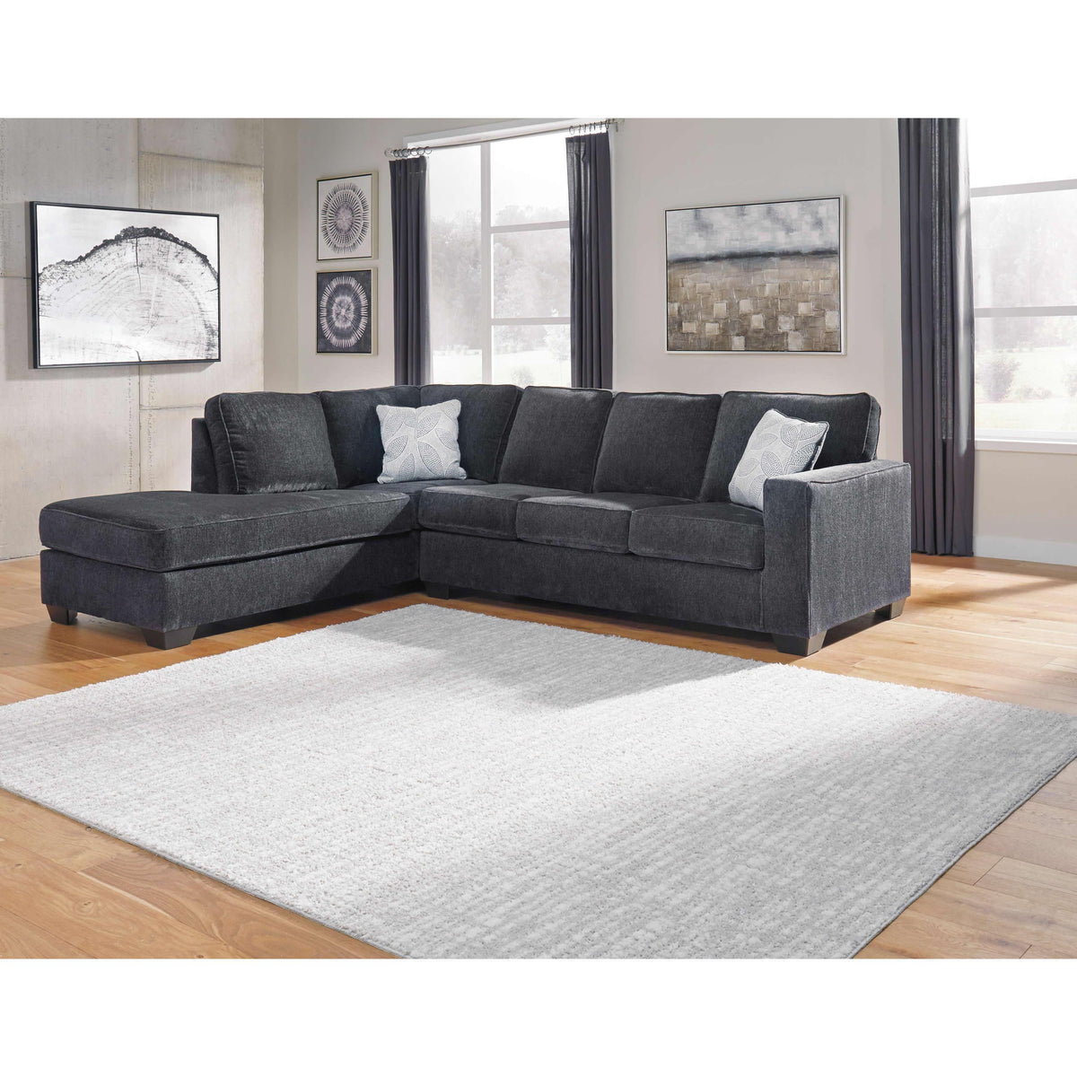 Signature Design by Ashley Altari 87213U9 3 pc Living Room Set IMAGE 2