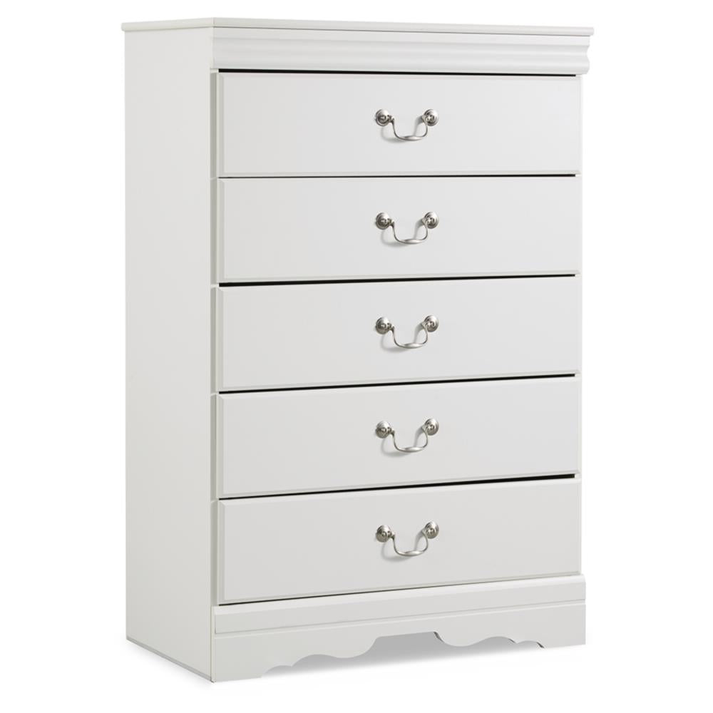 Signature Design by Ashley Anarasia B129B21 6 pc Twin Sleigh Bedroom Set IMAGE 3