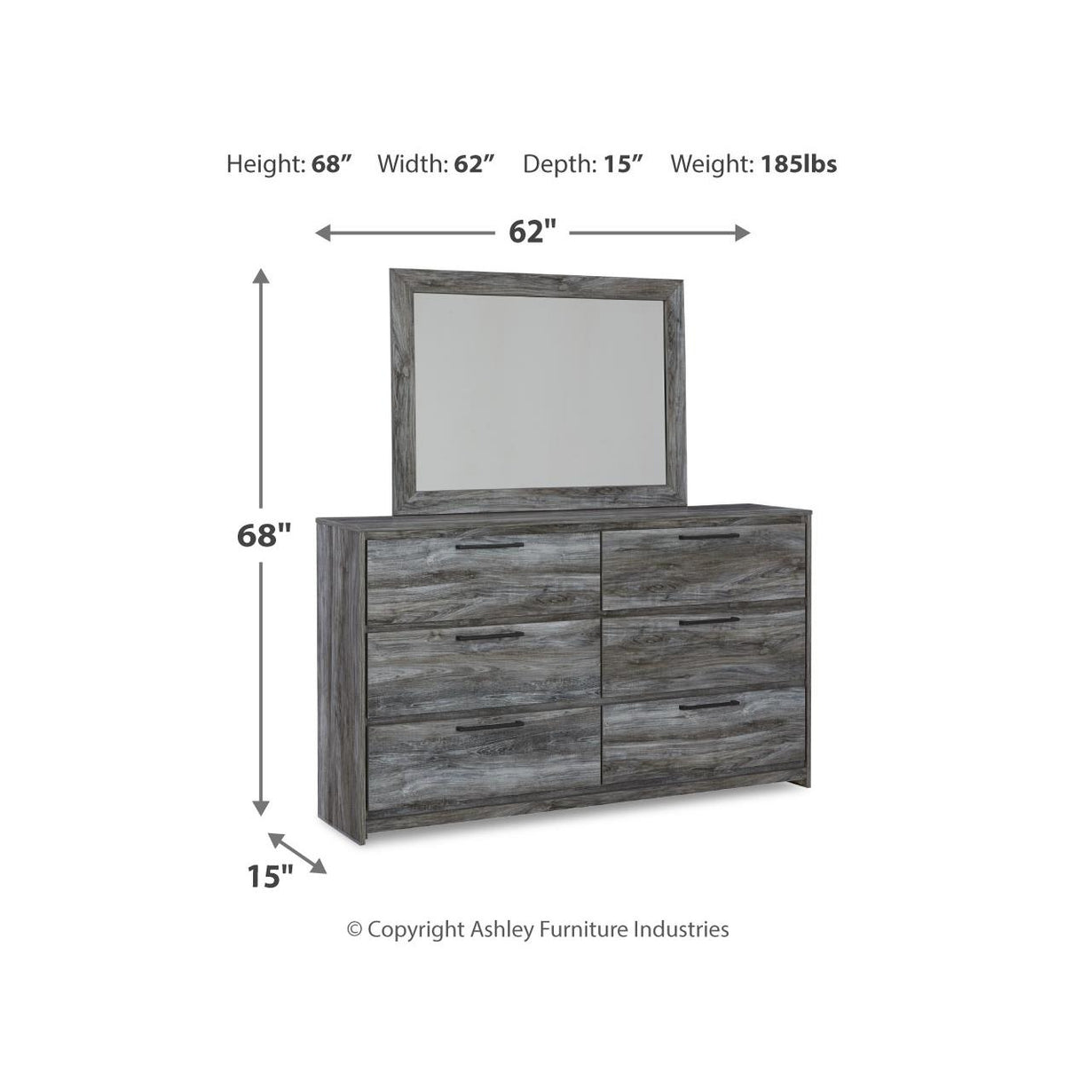 Signature Design by Ashley Baystorm B221B61 5 pc Twin Panel Bedroom Set IMAGE 8