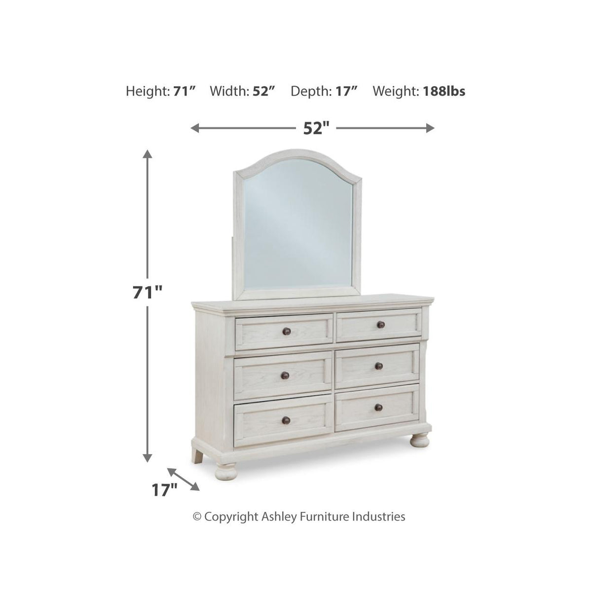Signature Design by Ashley Robbinsdale B742B36 6 pc Twin Sleigh Bedroom Set IMAGE 11