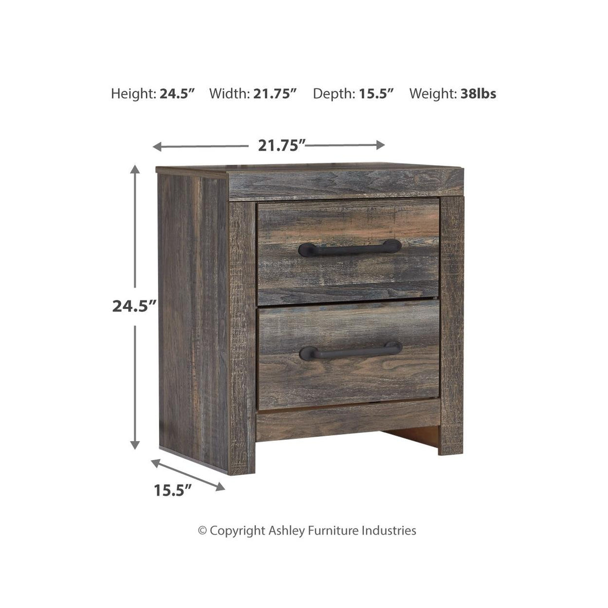 Signature Design by Ashley Drystan B211B72 6 pc Full Panel Bedroom Set IMAGE 9
