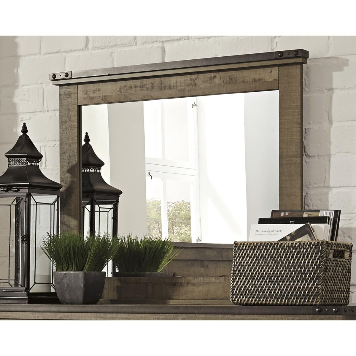 Signature Design by Ashley Trinell B446B78 6 pc Full Panel Bedroom Set IMAGE 11