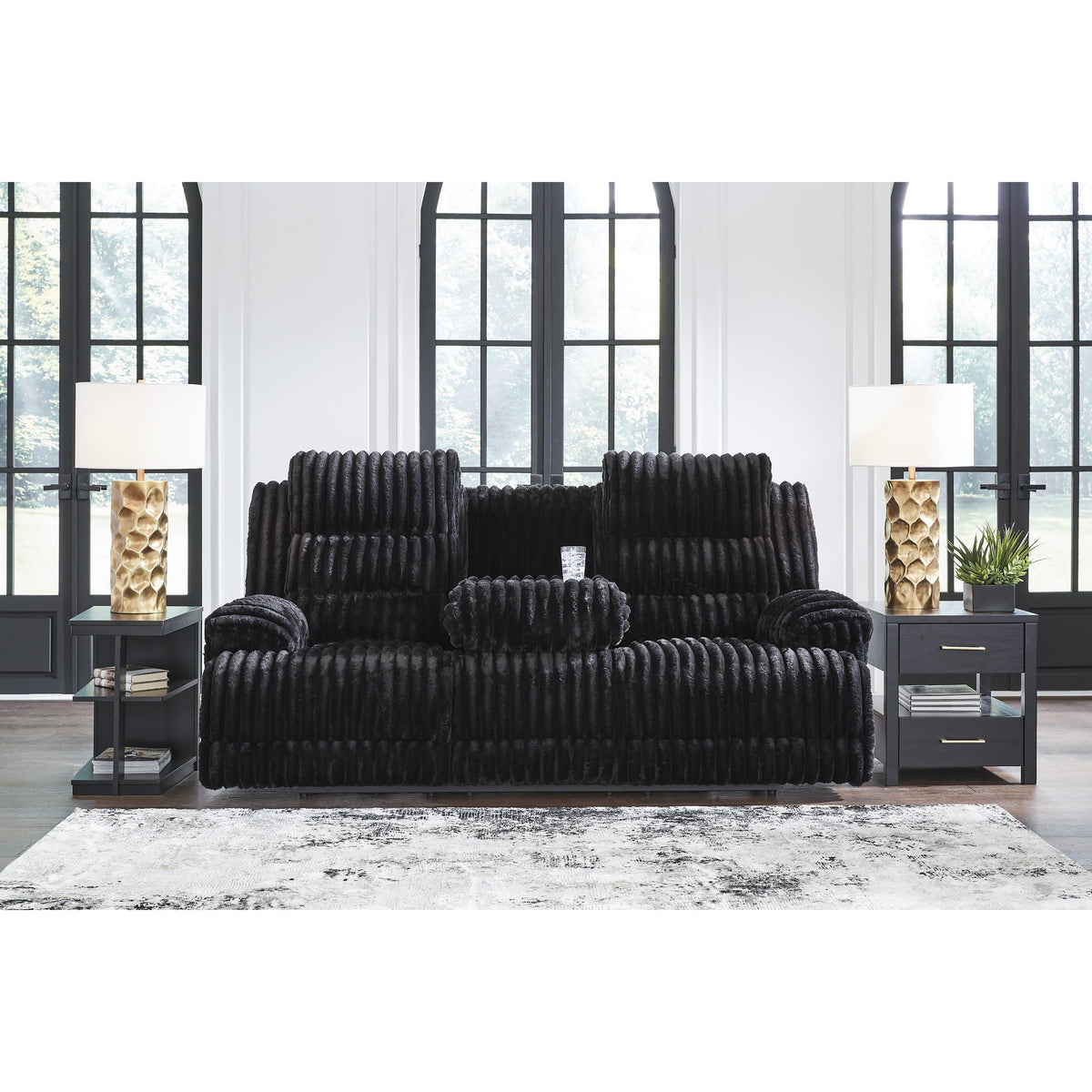 Signature Design by Ashley Rhine Falls PC42805 2 pc Power Reclining Living Room Set IMAGE 3