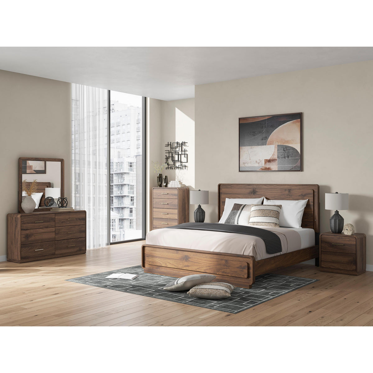 Signature Design by Ashley Fortlorn PCB386 6 pc Queen Panel Bedroom Set IMAGE 1