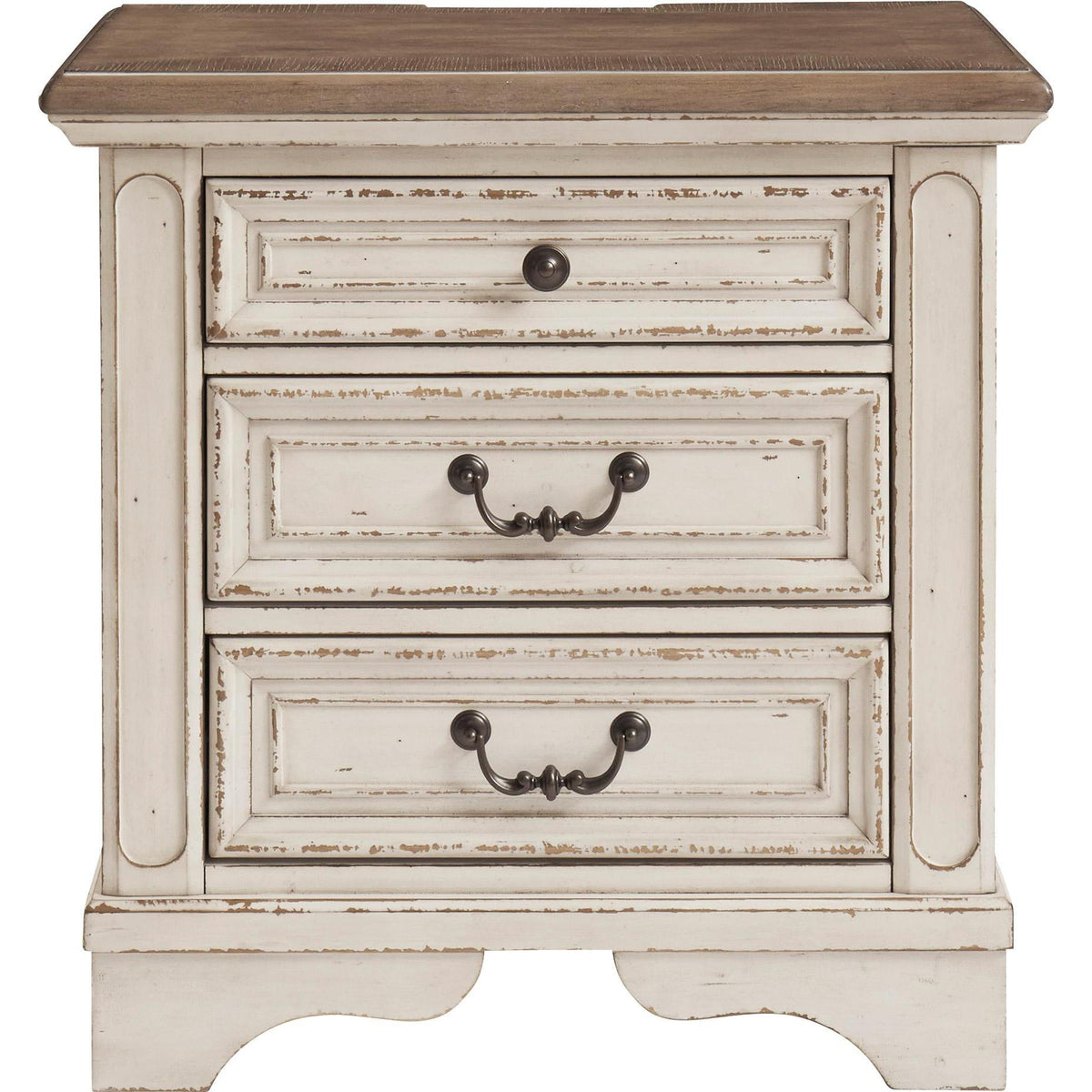 Signature Design by Ashley Realyn B743B30 7 pc Queen Upholstered Panel Bedroom Set IMAGE 5