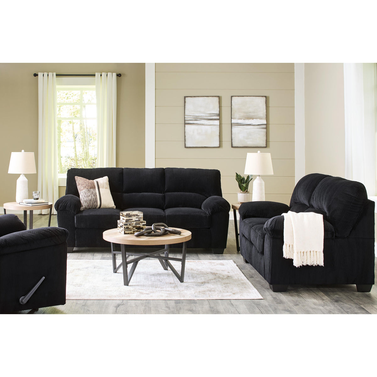 Signature Design by Ashley SimpleJoy 24204U2 3 pc Living Room Set IMAGE 1