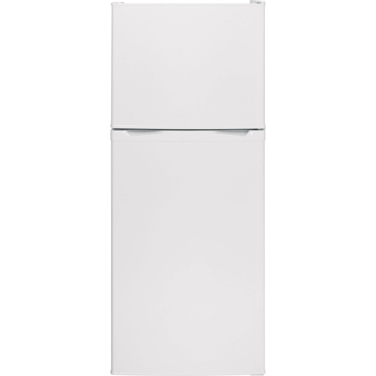 Moffat 24-inch, 11.55 cu. ft. Top Freezer Refrigerator MPE12FGKLWW IMAGE 1