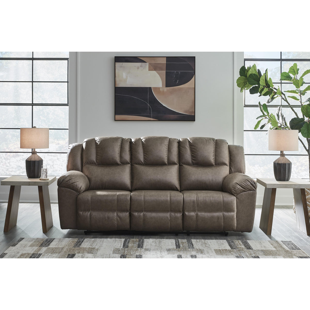 Signature Design by Ashley Lowilla PC64506 2 pc Reclining Living Room Set IMAGE 3