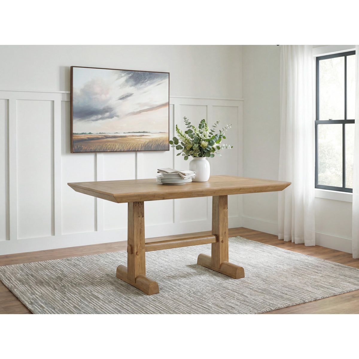 Benchcraft Ridgester D858 7 pc Counter Height Dining Set IMAGE 2