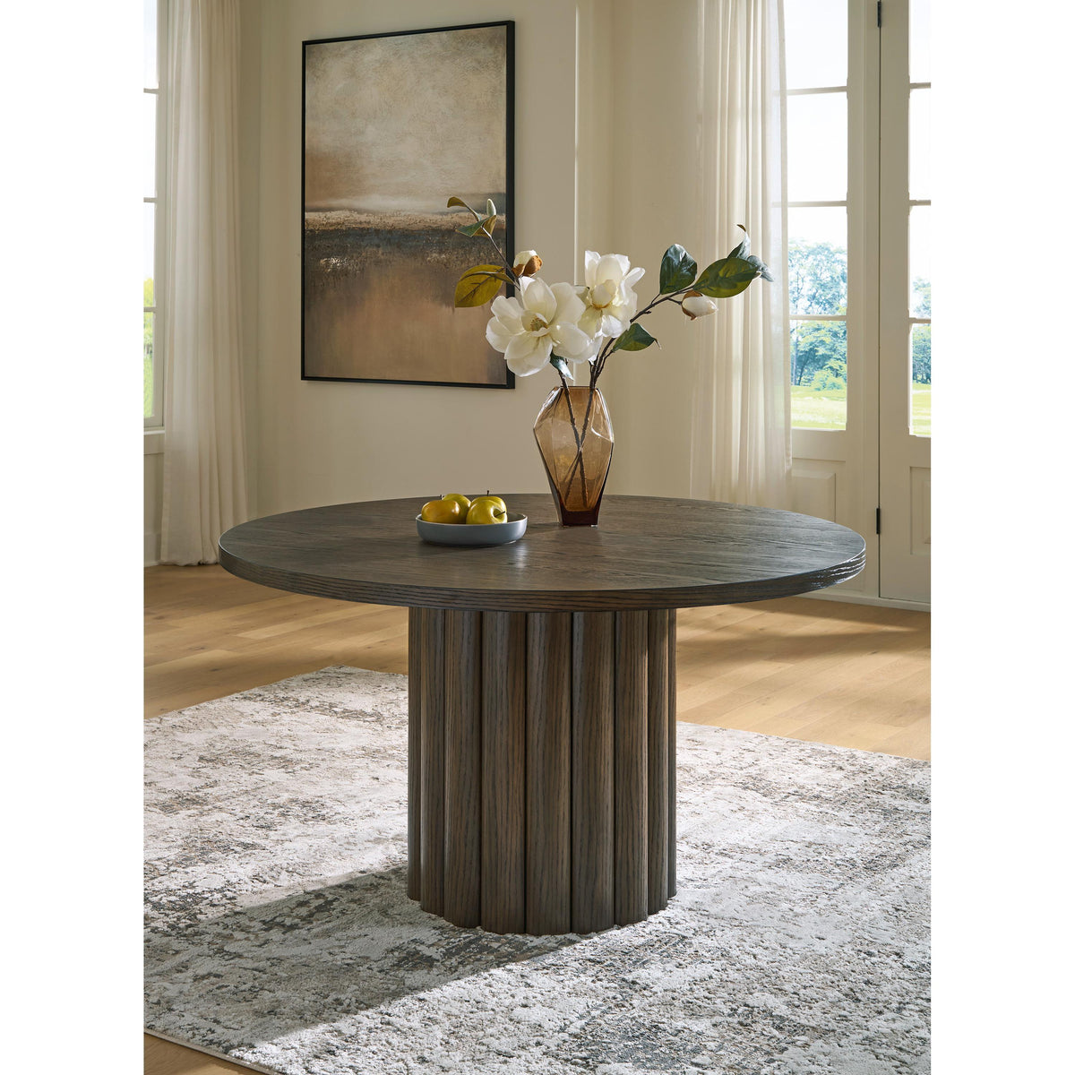 Signature Design by Ashley Radkin PCD843 6 pc Dining Set IMAGE 2