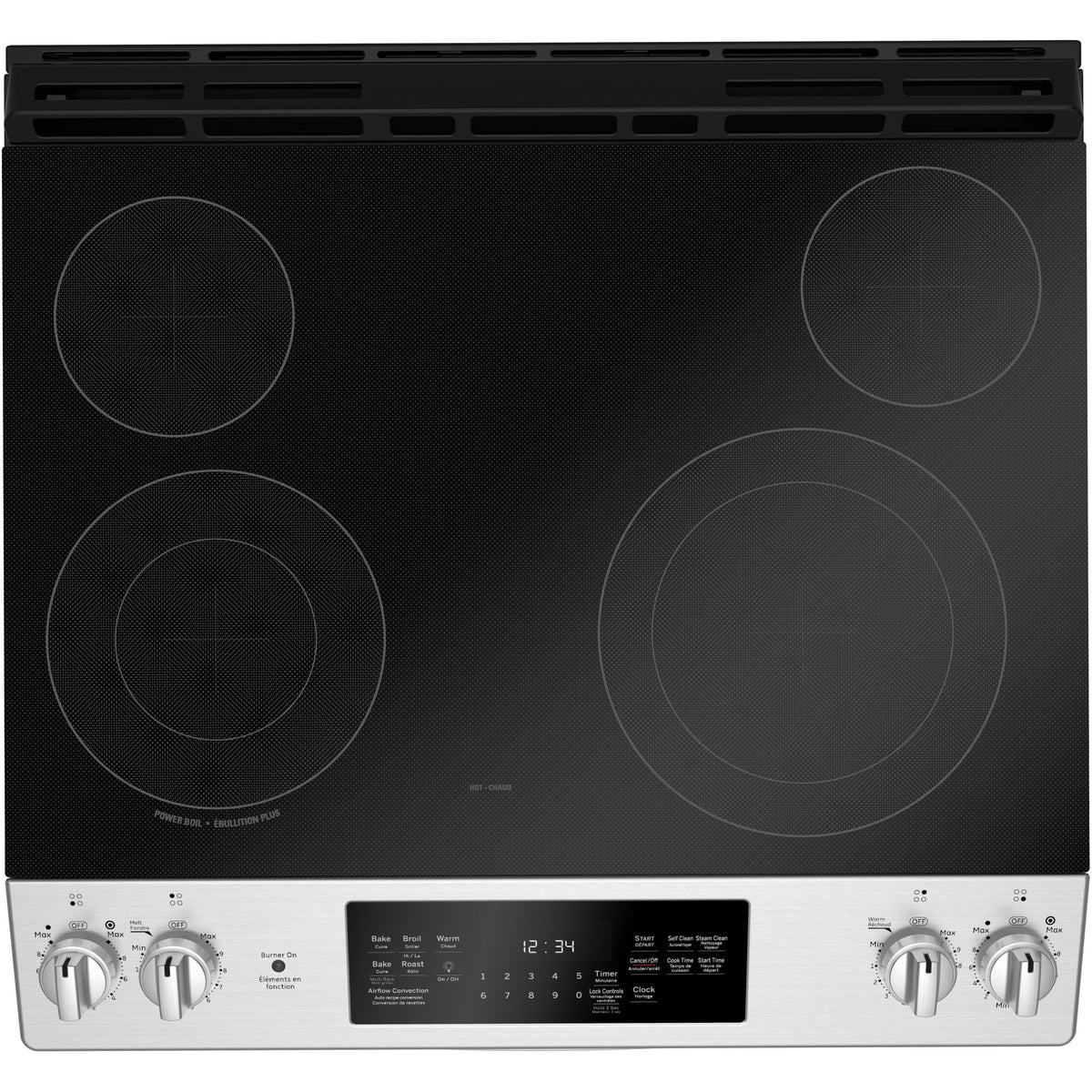 GE 30-inch Slide-In Electric Range JCS830SMSS IMAGE 4