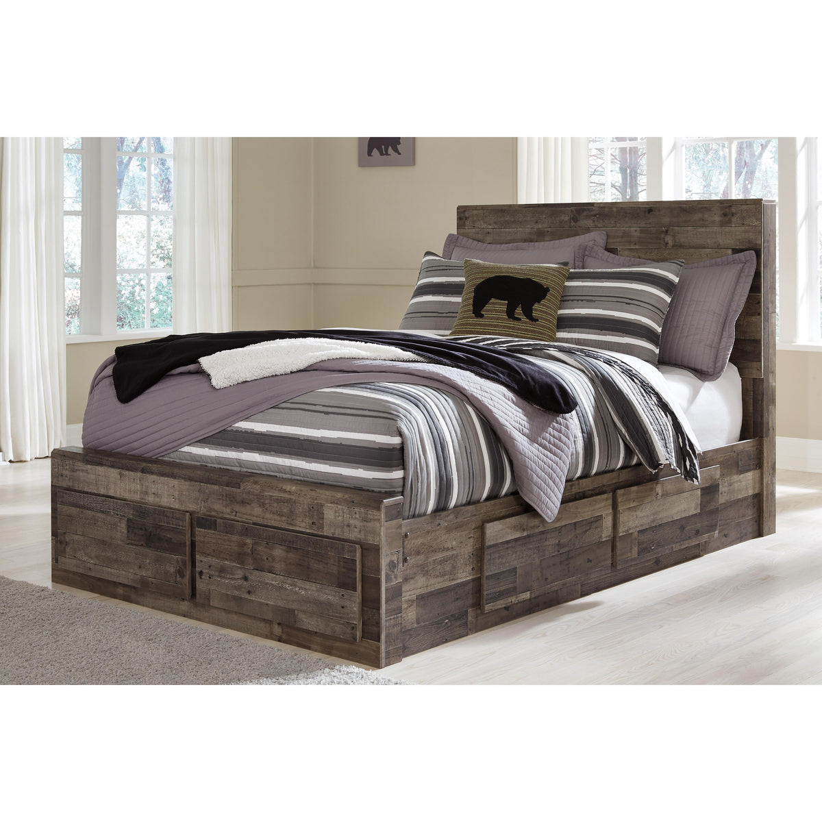 Benchcraft Derekson B200-50 Twin/Full Under Bed Storage IMAGE 3
