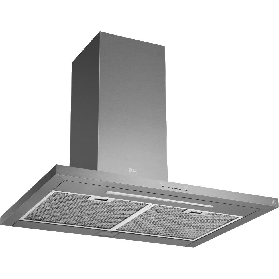 LG STUDIO Studio 30-inch Wall Mount Range Hood with Wi-Fi LSHD3080ST IMAGE 6