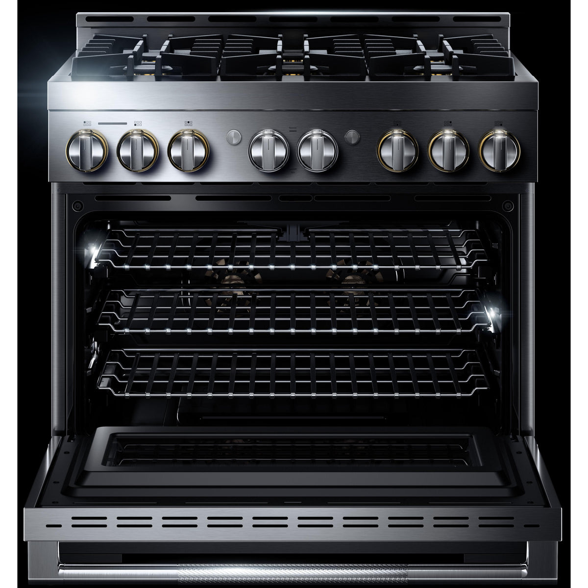 JennAir Rise 36-inch Professional-Style Gas Range JGRP436HL IMAGE 3