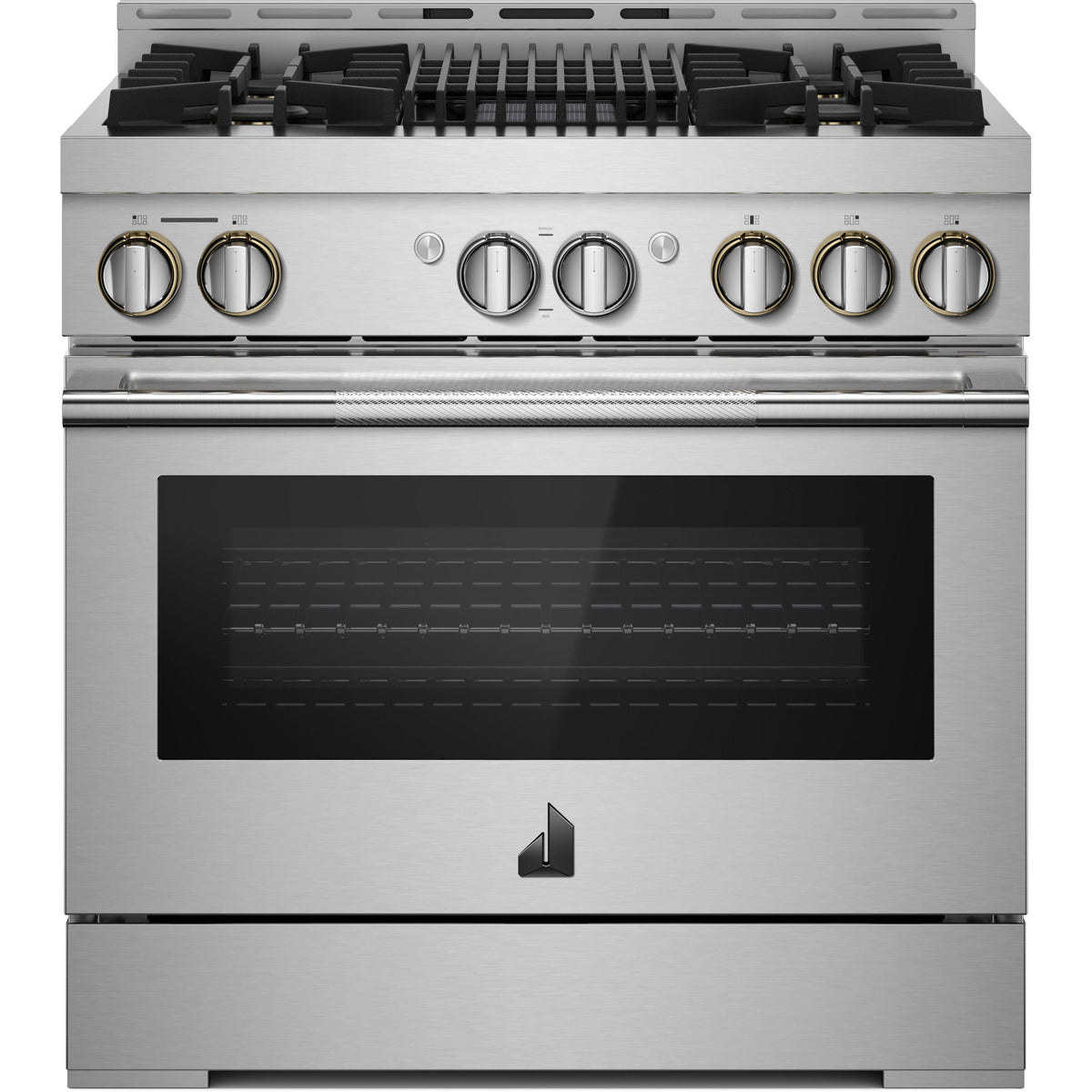 JennAir Rise 36-inch Professional-Style Gas Range with Infrared Grill JGRP636HL IMAGE 1