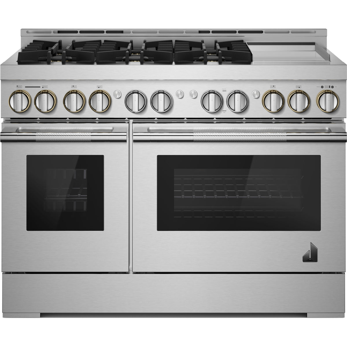 JennAir Rise 48-inch Professional-Style Gas Range with with Chrome-Infused Griddle JGRP548HL IMAGE 1