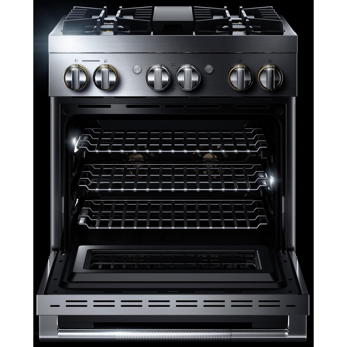 JennAir Rise 30-inch Professional-Style Dual-Fuel Range JDRP430HL IMAGE 2