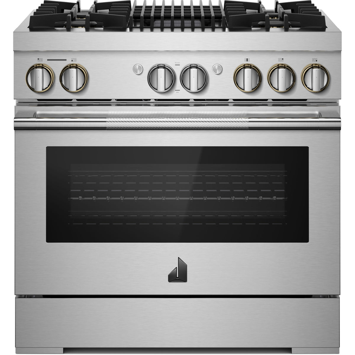 JennAir Rise 36-inch Professional-Style Dual-Fuel Range JDRP636HL IMAGE 1