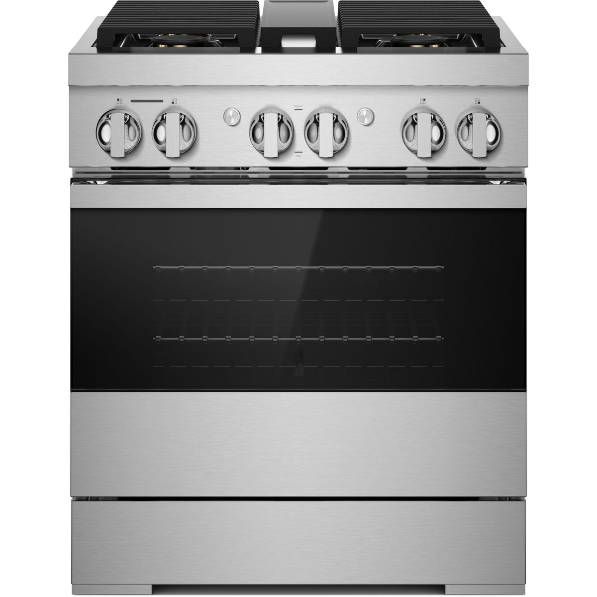 JennAir Noir 30-inch Professional-Style Dual-Fuel Range JDRP430HM IMAGE 1