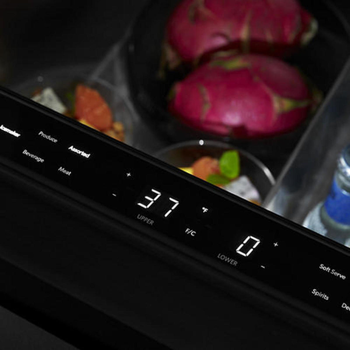 JennAir 24-inch, 4.7 cu.ft. Built-in Drawers Refrigerators with Internal Ice Maker JUCFP242HX IMAGE 7