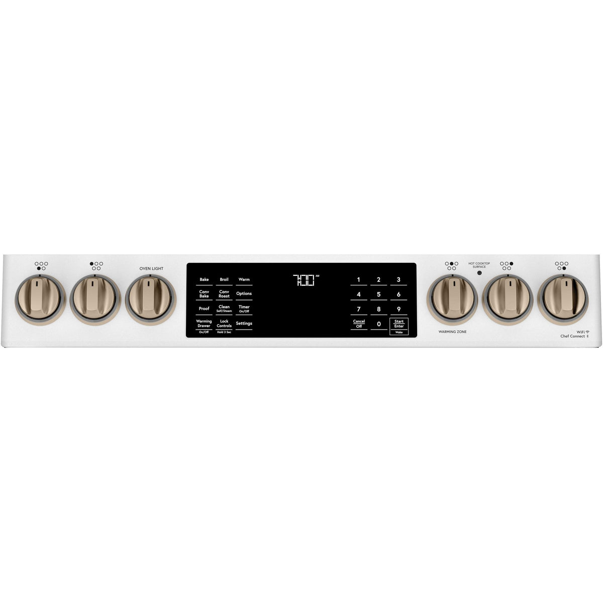 Café 30-inch Slide-in Electric Range with Warming Drawer CCES700P4MW2 IMAGE 4