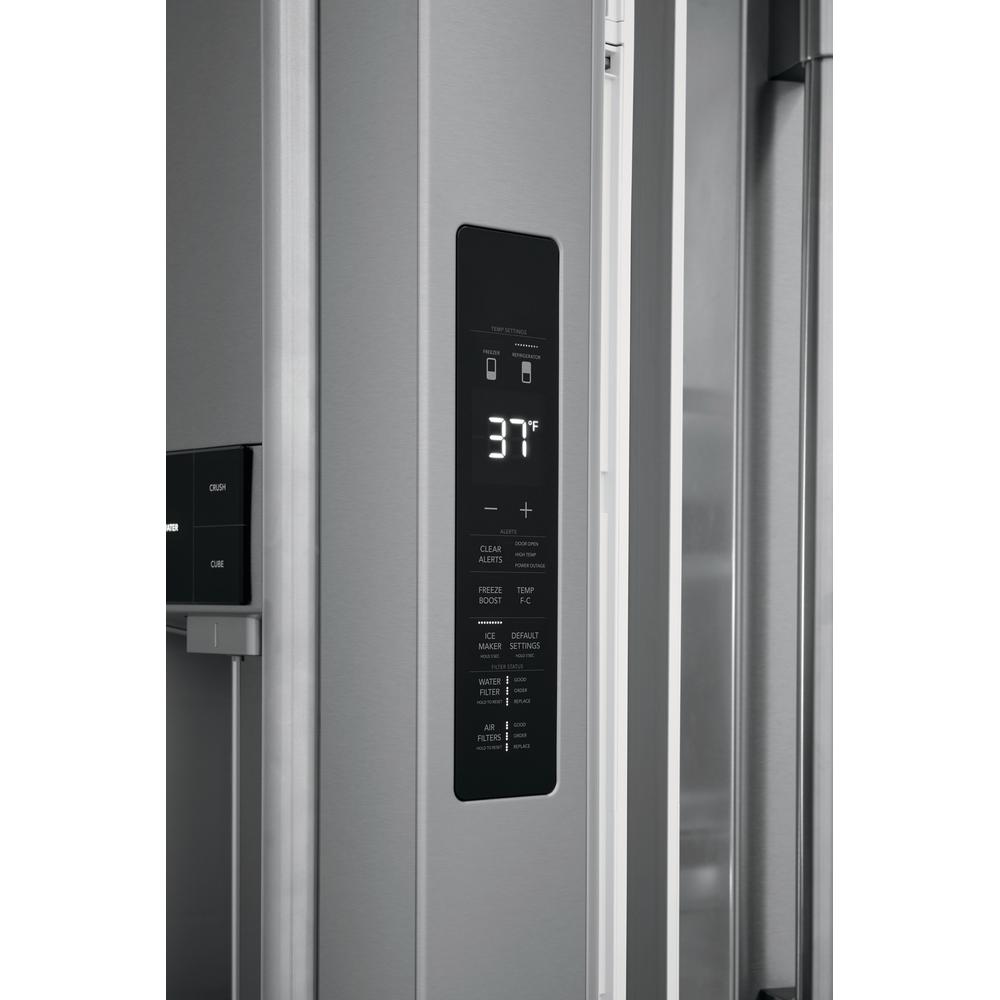 Frigidaire Professional 36-inch, 21.8 cu.ft. Counter-Depth French 4-Door Refrigerator with External Water and Ice System PRMC2285AF IMAGE 5