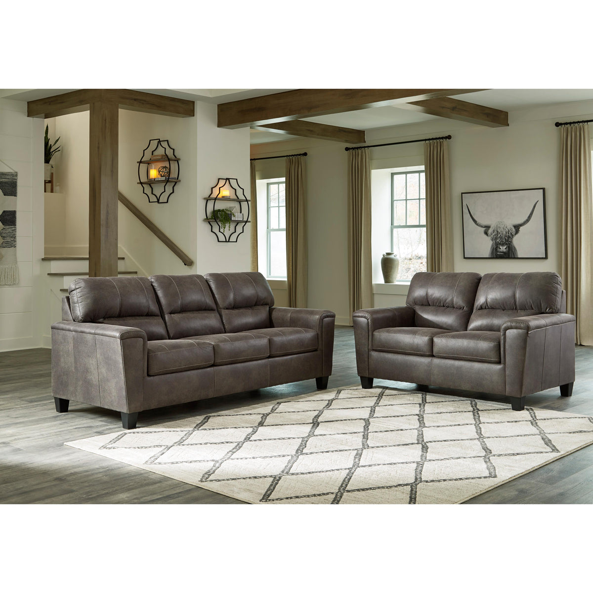 Signature Design by Ashley Navi 9400235 Loveseat IMAGE 6