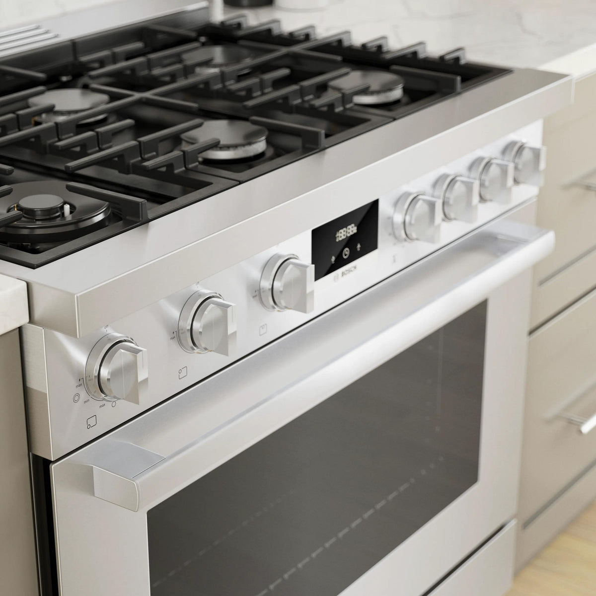 Bosch 36-inch Freestanding Gas Range with Convection Technology HGS8655UC IMAGE 11