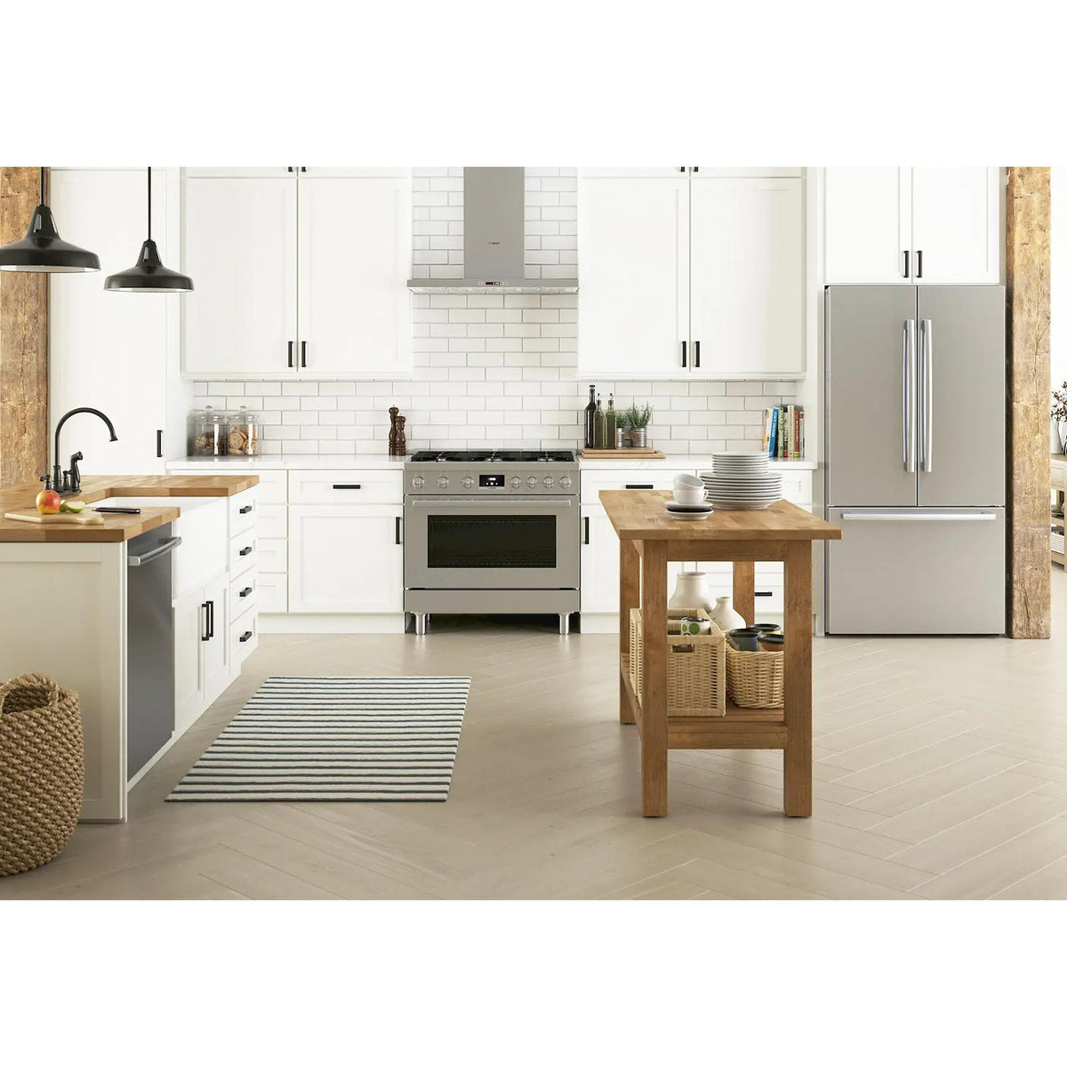 Bosch 36-inch Freestanding Gas Range with Convection Technology HGS8655UC IMAGE 19