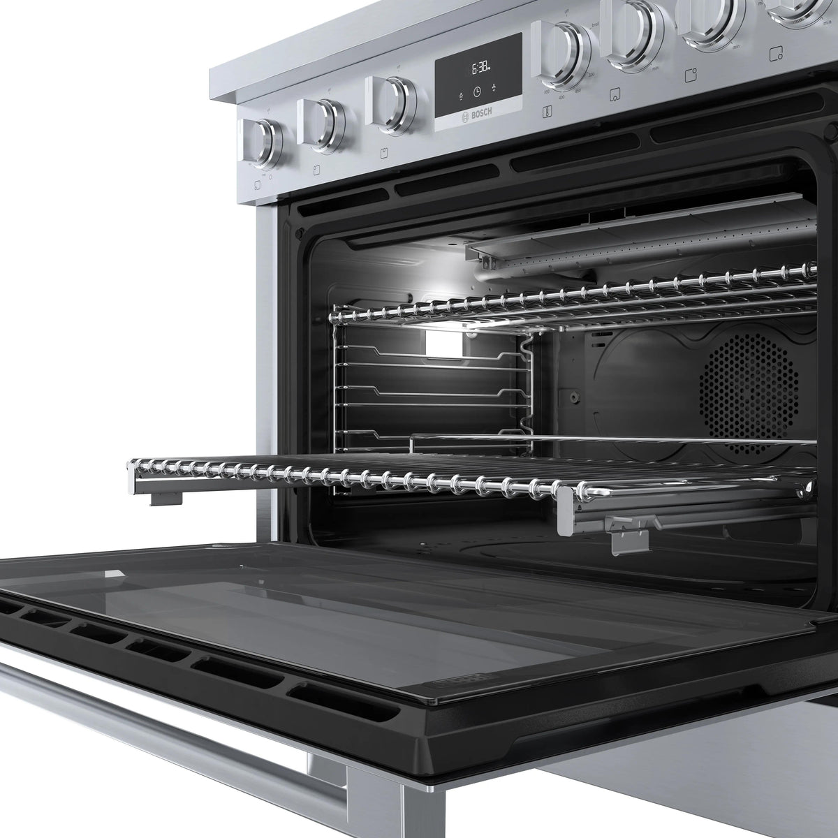 Bosch 36-inch Freestanding Gas Range with Convection Technology HGS8655UC IMAGE 9