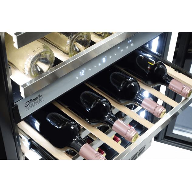 Silhouette 51-Bottle Pro Series Wine Cellar with Digital Display SPRWC053D1SS IMAGE 3