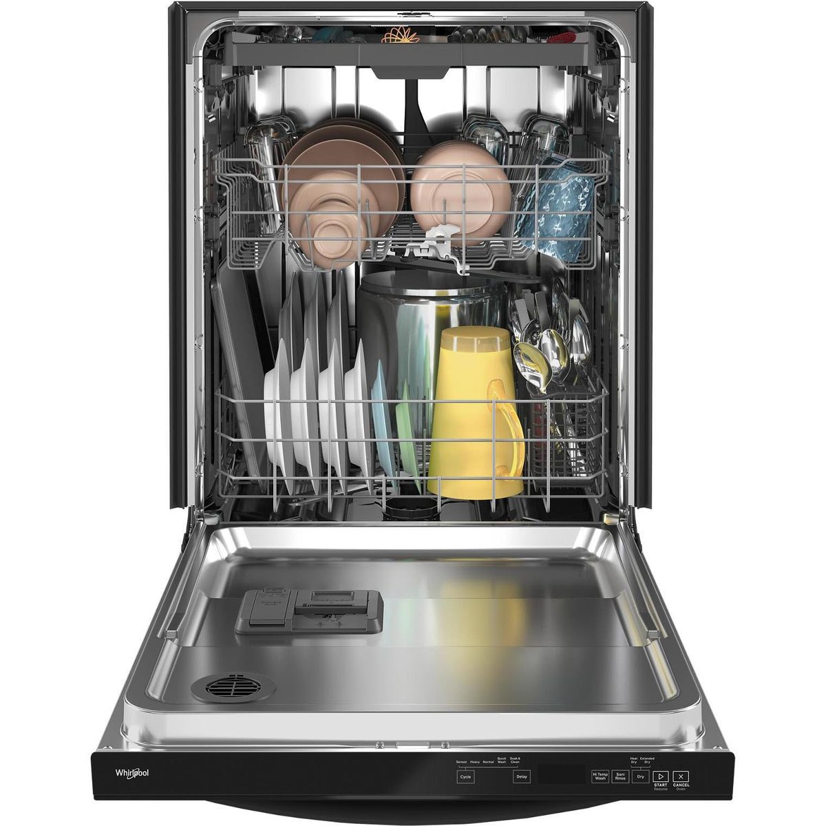 Whirlpool Built-in Dishwasher with Sani Rinse Option WDT750SAKB IMAGE 4