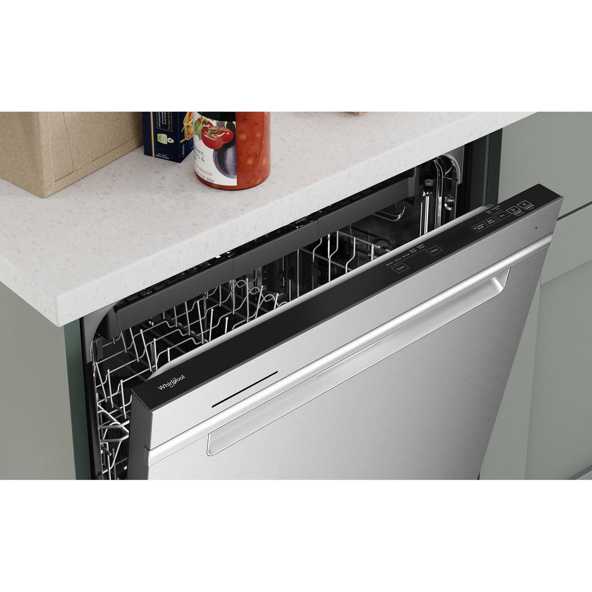 Whirlpool Built-in Dishwasher with Sani Rinse® Option WDTA50SAKZ IMAGE 8