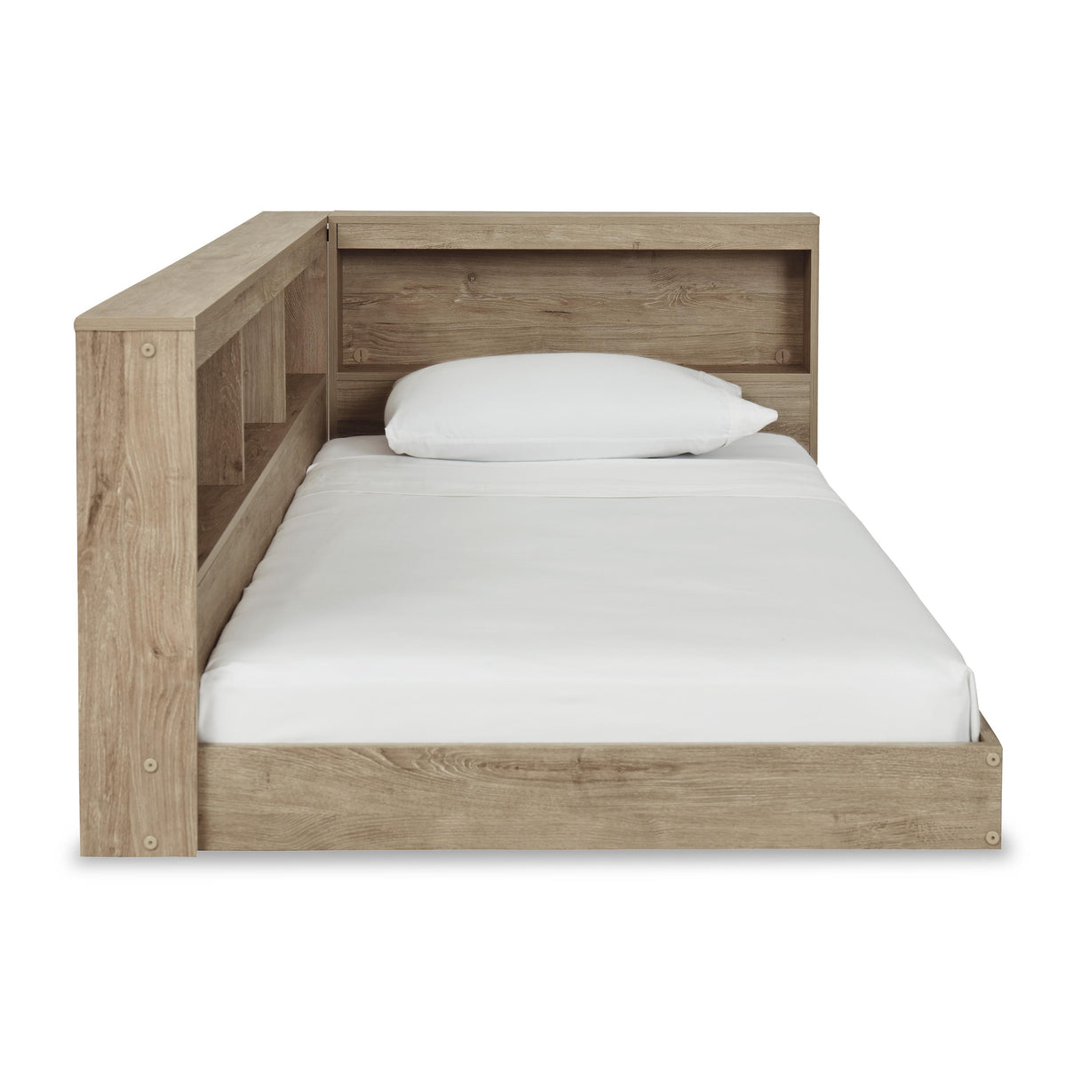 Signature Design by Ashley Oliah EB2270B1 Twin Bookcase Storage Bed IMAGE 3