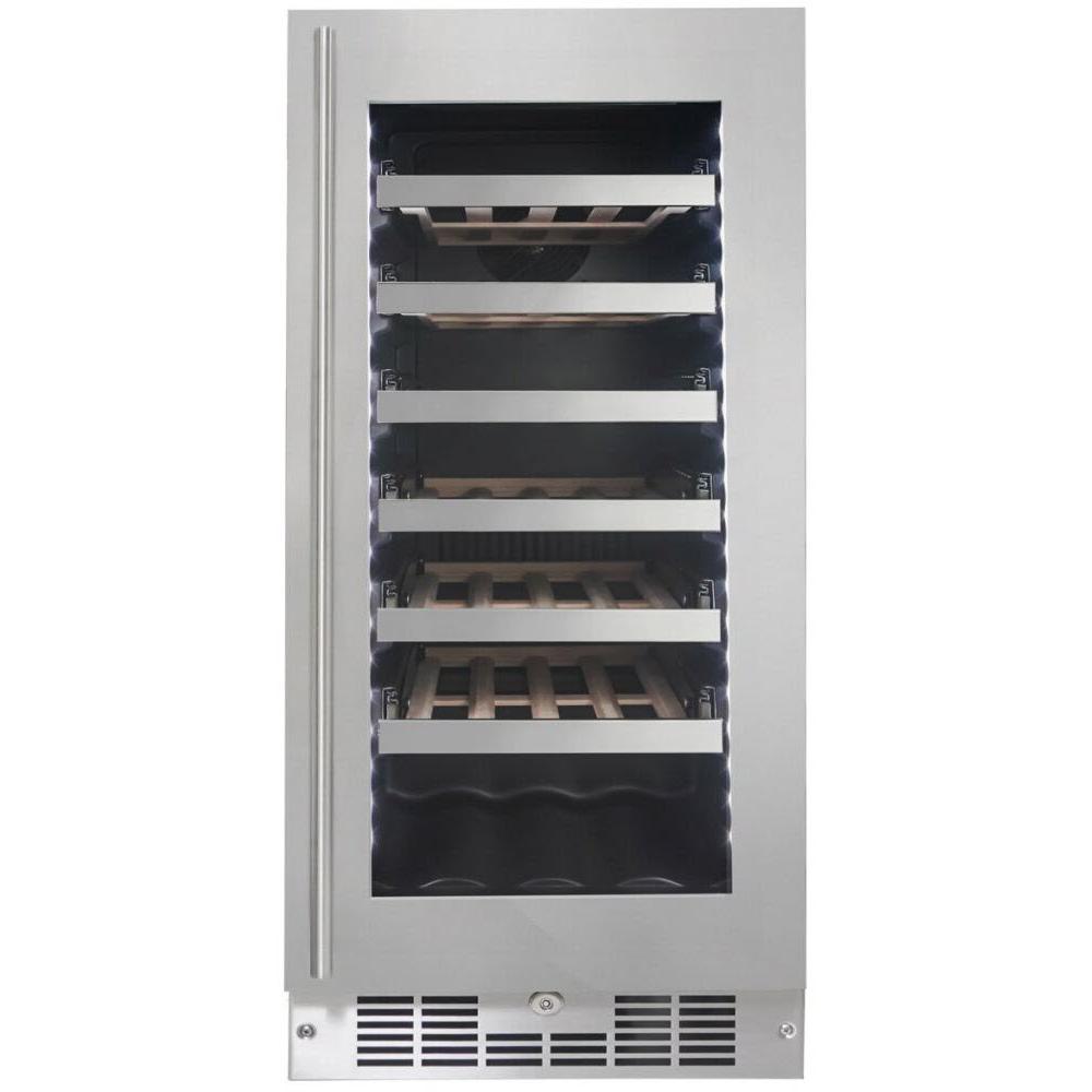 Silhouette 28-Bottle Pro Series Wine Cellar with LED Lighting SPRWC031D1SS IMAGE 1