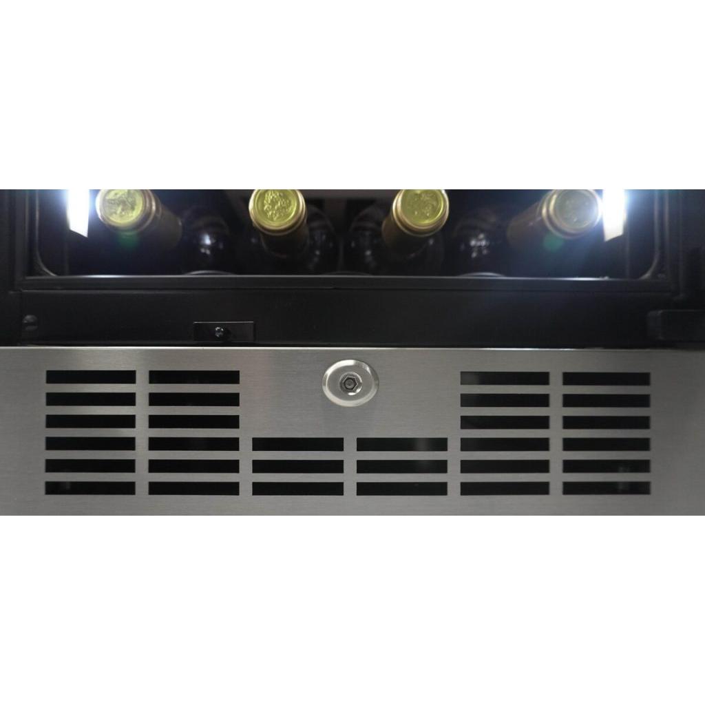 Silhouette 28-Bottle Pro Series Wine Cellar with LED Lighting SPRWC031D1SS IMAGE 9