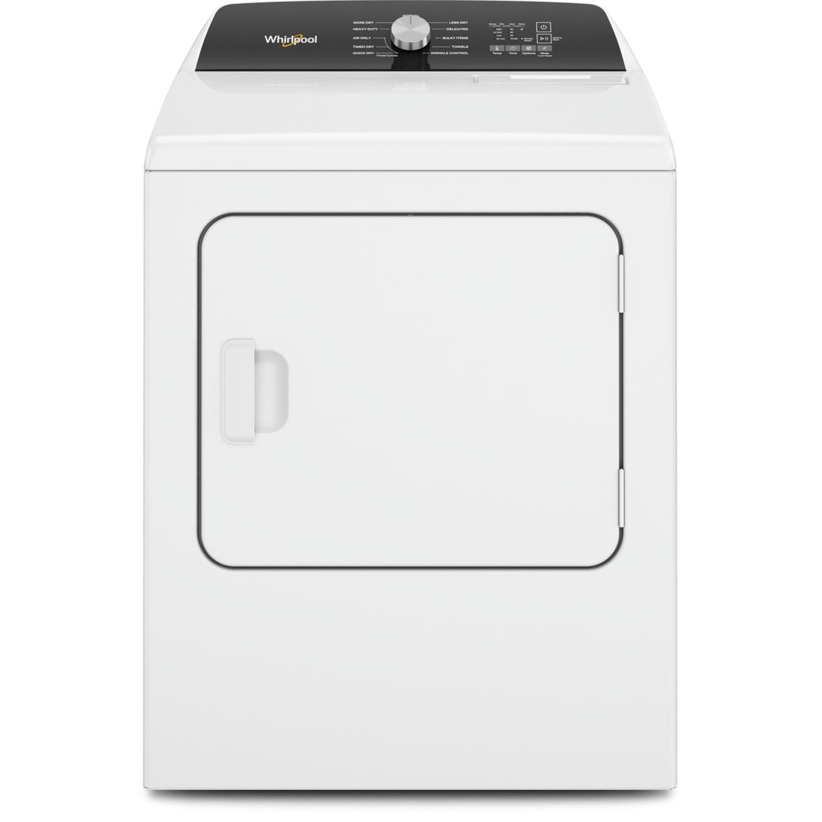 Whirlpool 7.0 cu. ft. Electric Dryer with Moisture Sensing YWED5010LW IMAGE 1