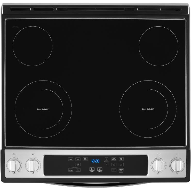 Whirlpool 30-inch Slide-in Electric Range with Frozen Bake™ Technology YWEE515S0LS IMAGE 8