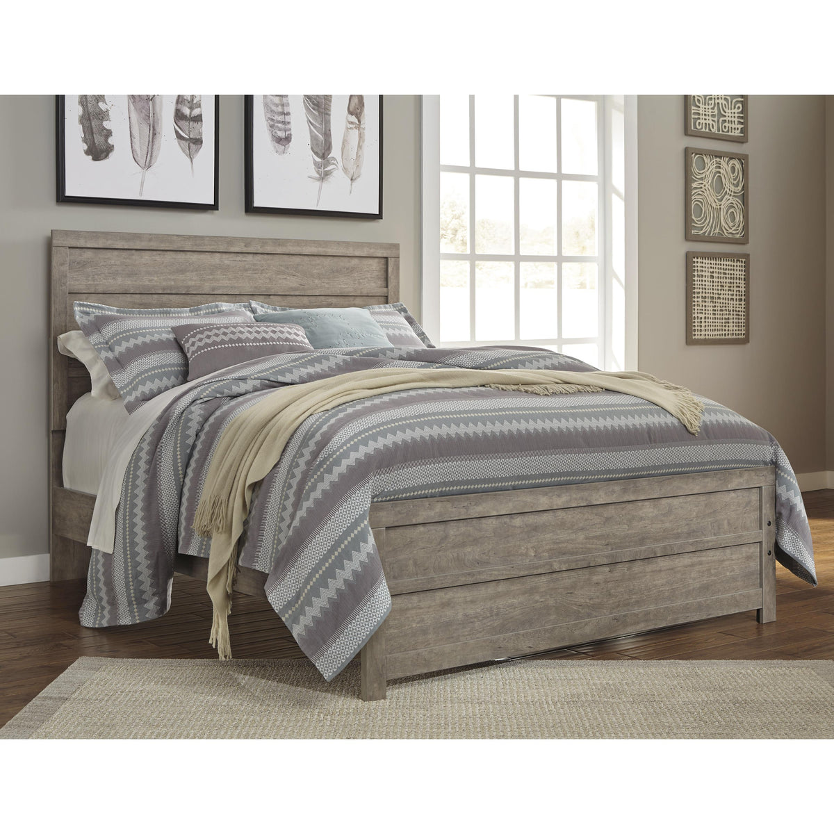 Signature Design by Ashley Culverbach B070B8 Queen Panel Bed IMAGE 2