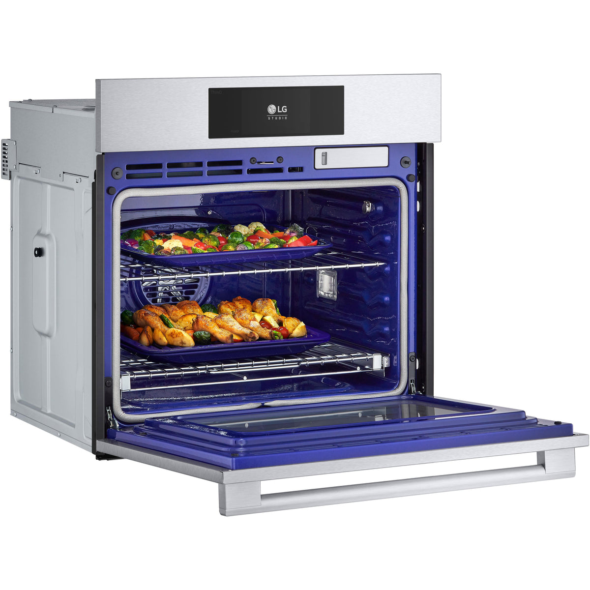 LG STUDIO Studio 30-inch, 4.7 cu.ft. Built-in Single Wall Oven with Convection Technology WSES4728F IMAGE 11