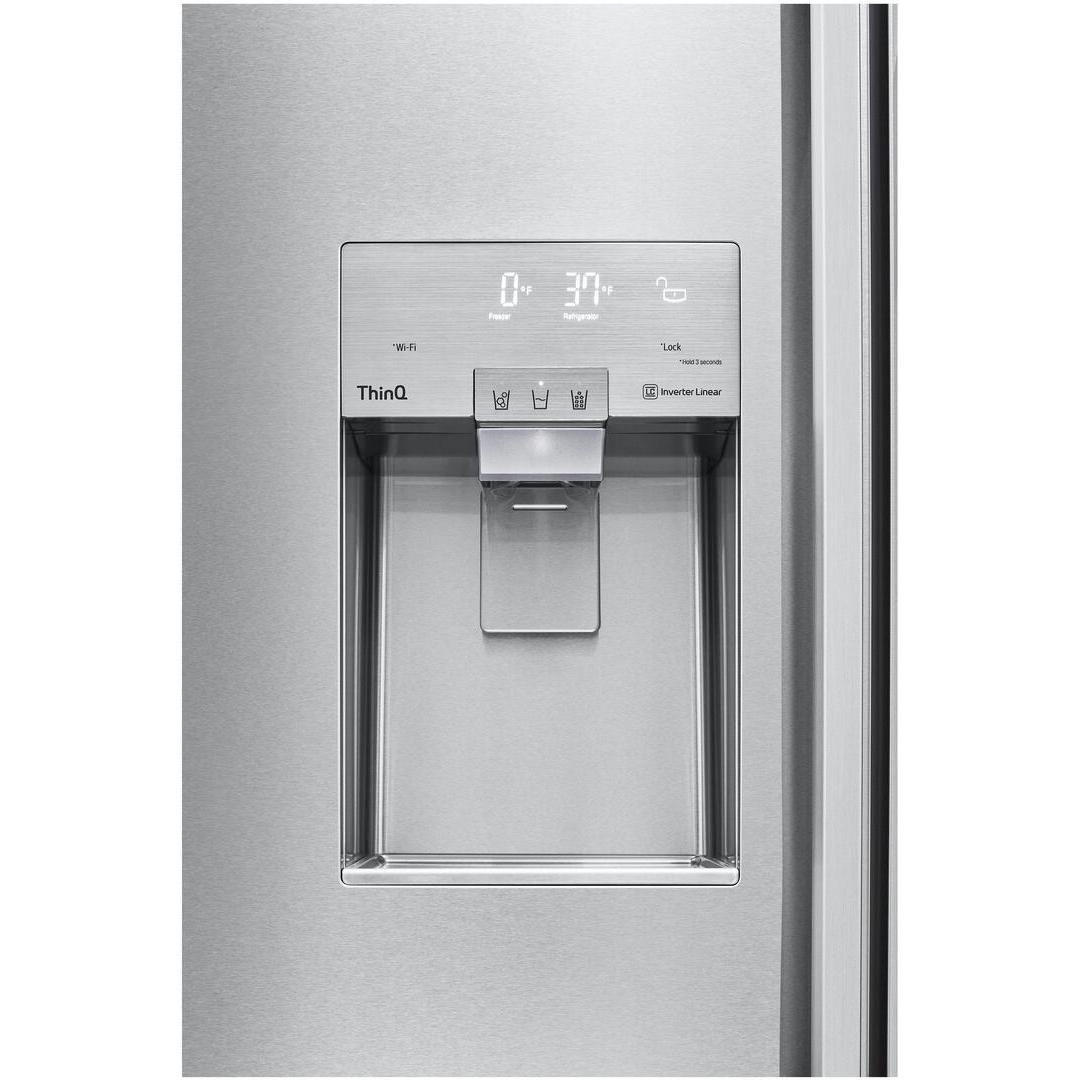 LG STUDIO Studio 42-inch, 25.6 cu.ft. Built-in Side-by-Side Refrigerator with SpacePlus™ Ice System SRSXB2622S IMAGE 5