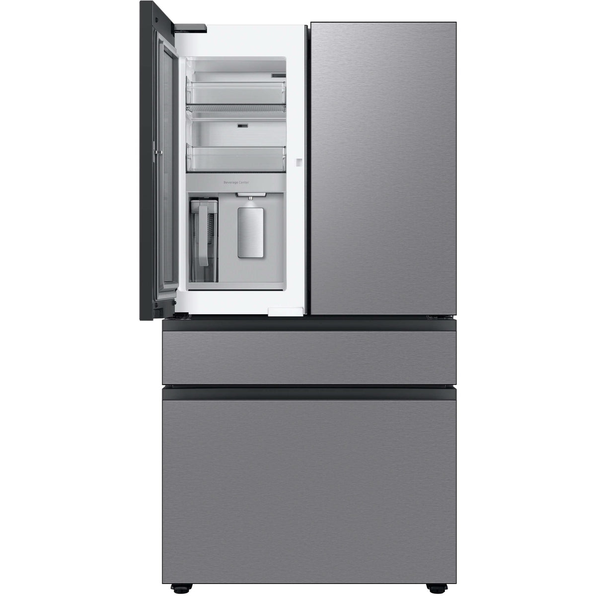 Samsung Bespoke 36-inch, 23 cu.ft. Counter-Depth 4-Door Refrigerator with Dual Ice Maker RF23BB8600QLAA IMAGE 5