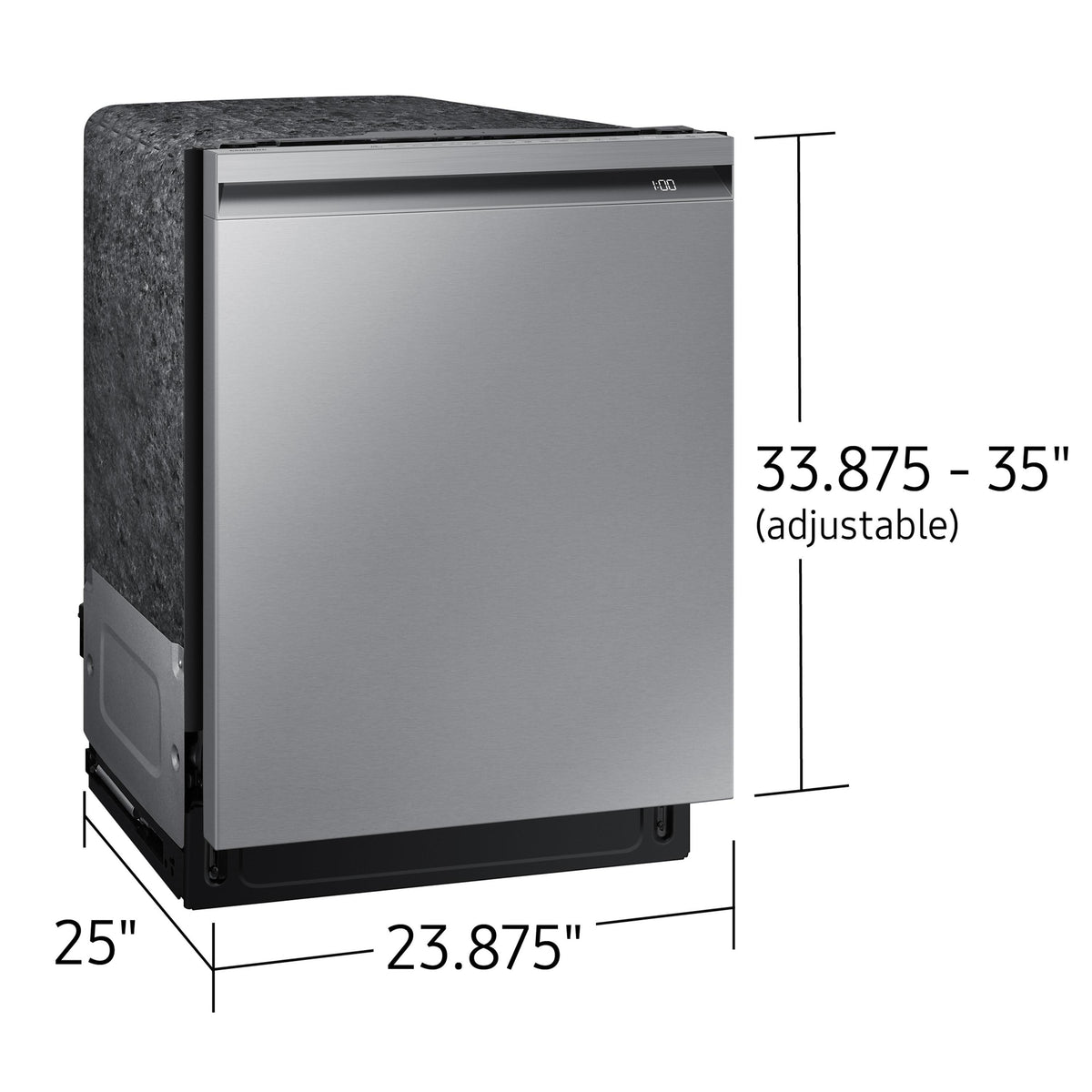 Samsung Built-in Dishwasher with Wi-Fi Connectivity DW80B6060US/AC IMAGE 3