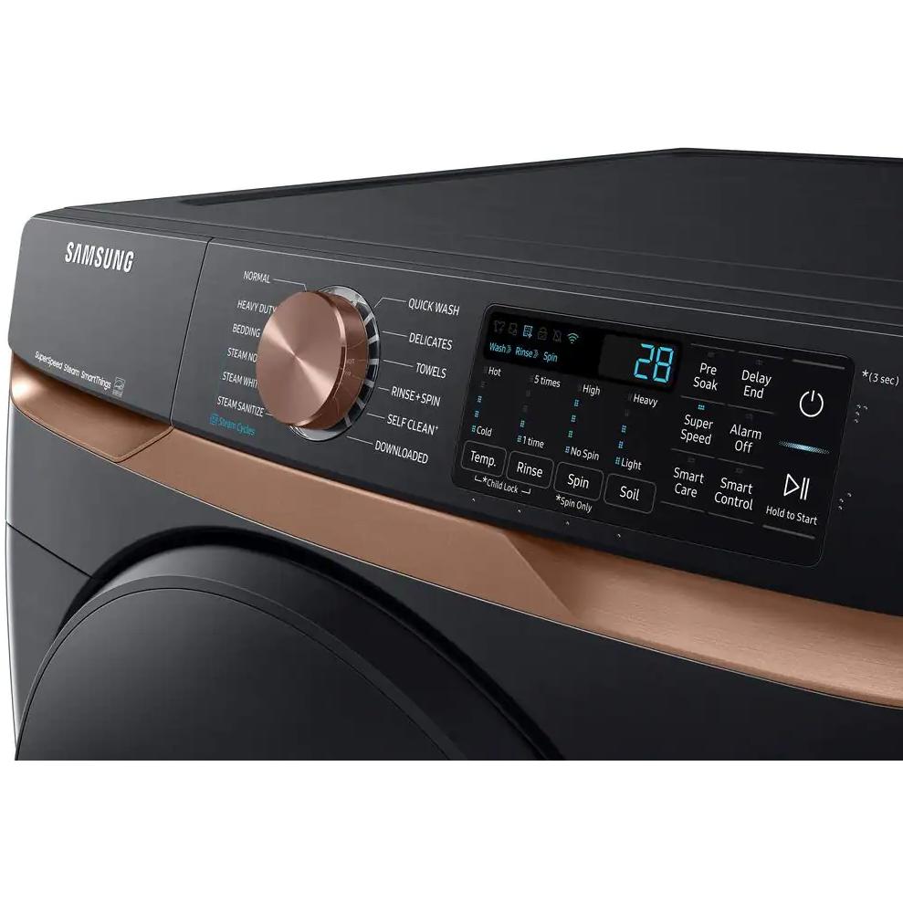 Samsung 5.8 cu. ft. Smart Front Loading Washer with Super Speed Wash and Steam WF50BG8300AV/US IMAGE 7