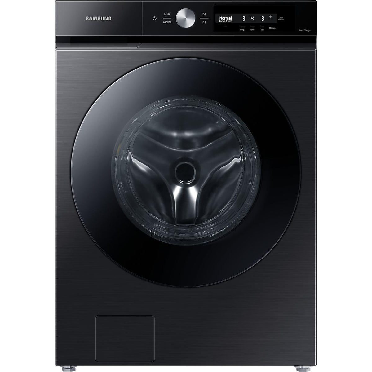Samsung Bespoke 5.3 cu. ft. Large Capacity Washer with Super Speed and AI Smart Dial WF46BB6700AVUS IMAGE 1