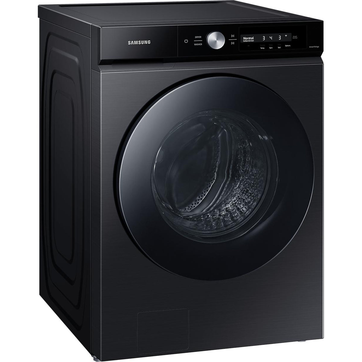 Samsung Bespoke 5.3 cu. ft. Large Capacity Washer with Super Speed and AI Smart Dial WF46BB6700AVUS IMAGE 3