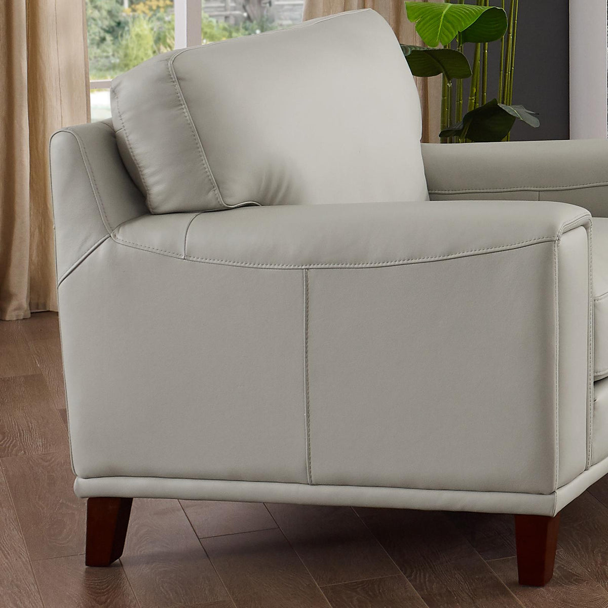 Amax Leather Harper 6982-10-2515 Chair - Bedford Ice IMAGE 7