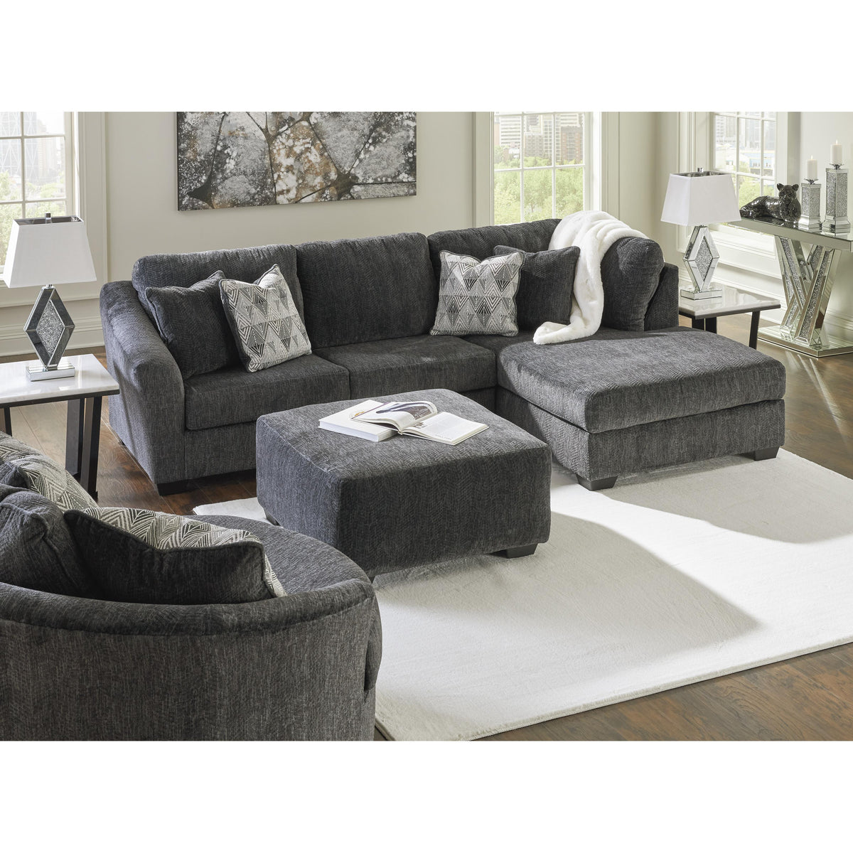 Signature Design by Ashley Biddeford 3550408 Oversized Accent Ottoman IMAGE 5