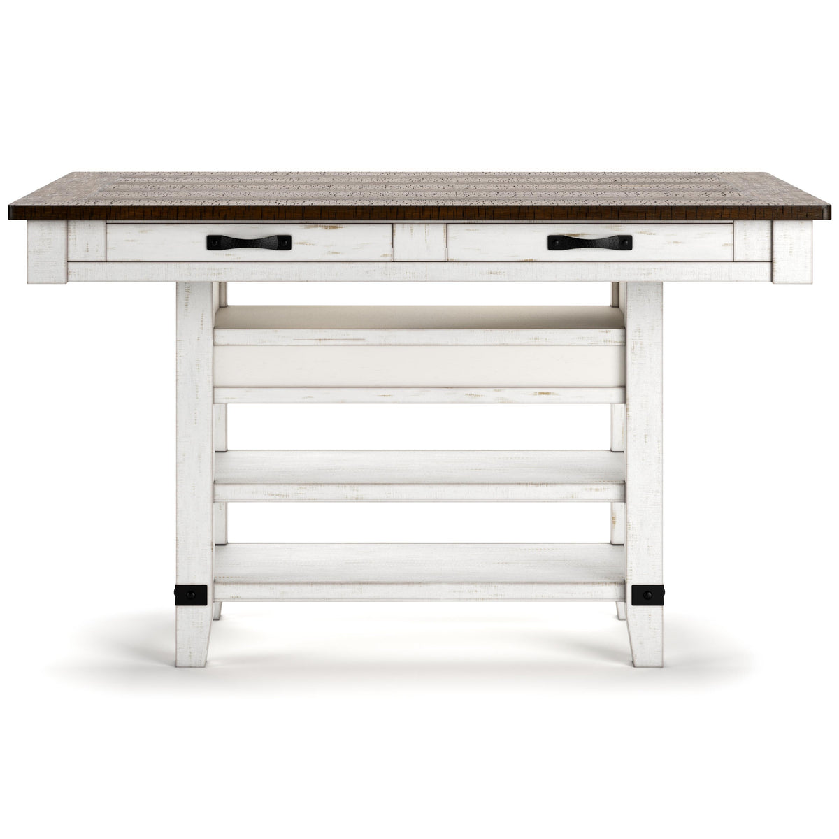 Signature Design by Ashley Valebeck D546-32 Rectangular Dining Room Counter Table IMAGE 5