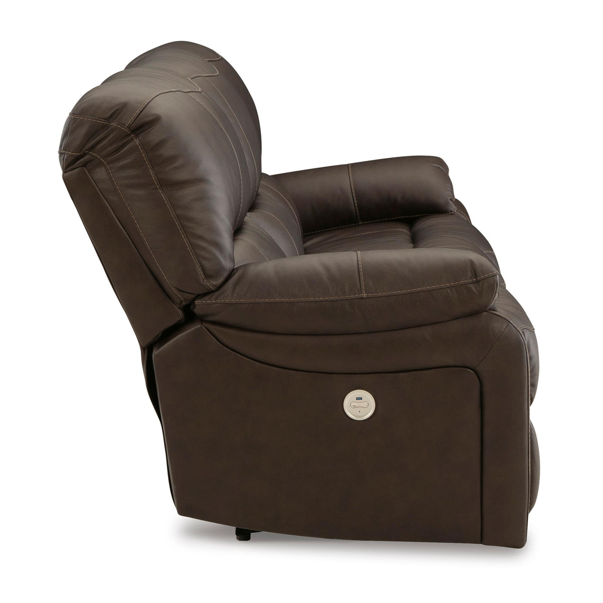 Signature Design by Ashley Leesworth U4380887 Reclining Power Sofa IMAGE 4